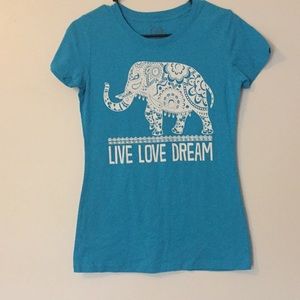 Girls LIVE LOVE DREAM shirt
